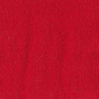 red solid cotton flannelette  fabric