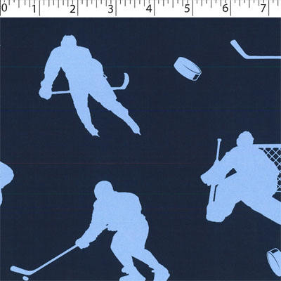 FLANNELETTE PRINTS - HOCKEY