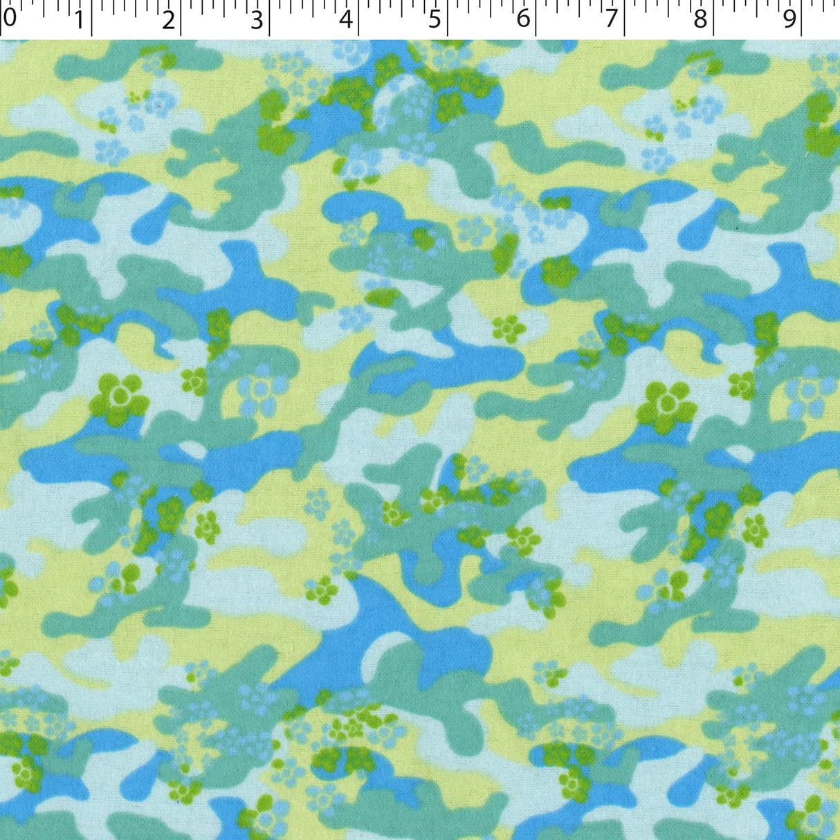 FLANNELETTE PRINTS - FLOWER CAMO