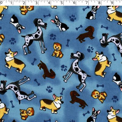 FLANNELETTE PRINTS - DOGGY