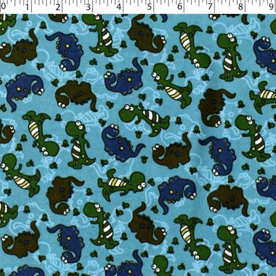 FLANNELETTE PRINTS - DINO DANCE