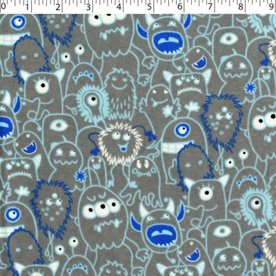 FLANNELETTE PRINTS - LIL 'MONSTERS