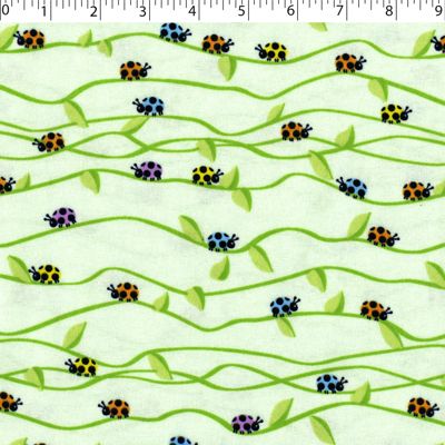FLANNELETTE PRINTS - LADY BUG