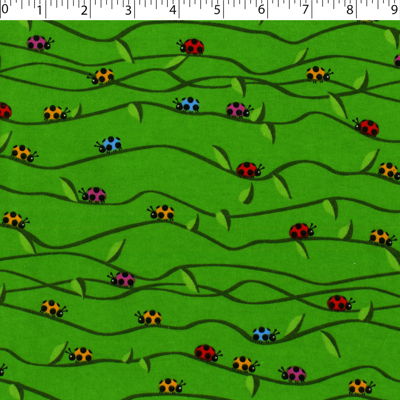 FLANNELETTE PRINTS - LADY BUG