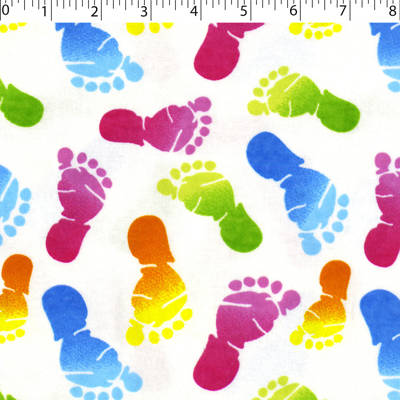 FLANNELETTE PRINTS - PITTER PATTER