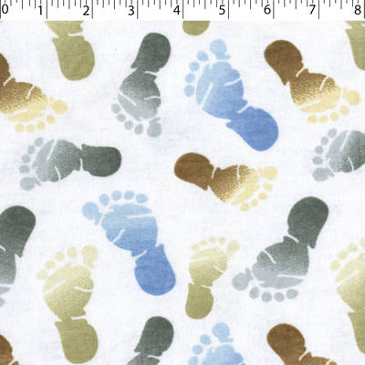 FLANNELETTE PRINTS - PITTER PATTER