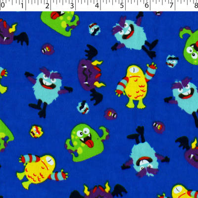 FLANNELETTE PRINTS - HI MONSTER