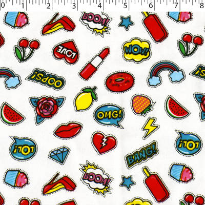 FLANNELETTE PRINTS - STICKER BOOK