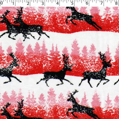 FLANNELETTE PRINTS - DEER RUN
