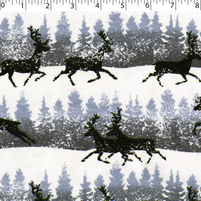 FLANNELETTE PRINTS - DEER RUN