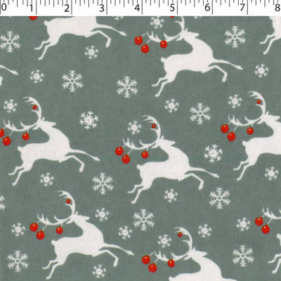 FLANNELETTE PRINTS - HOLIDAY REINDEER