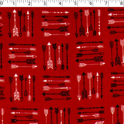 FIRESIDE FLANNELETTE - ARROW PATCH