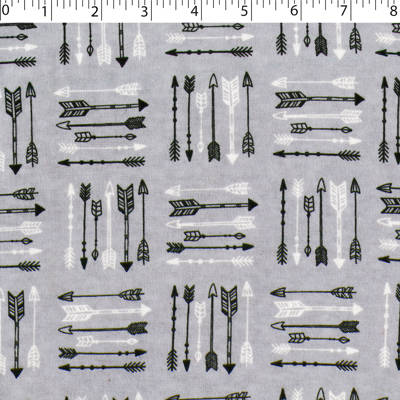 FIRESIDE FLANNELETTE - ARROW PATCH