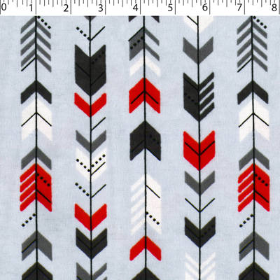 FIRESIDE FLANNELETTE - ARROW STRIPE