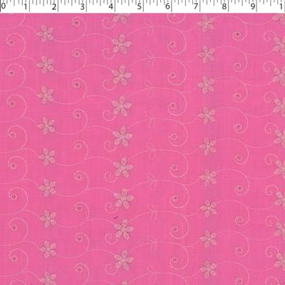 pink embroidered eyelet