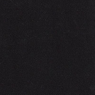 black 45 inch polyester cotton twill