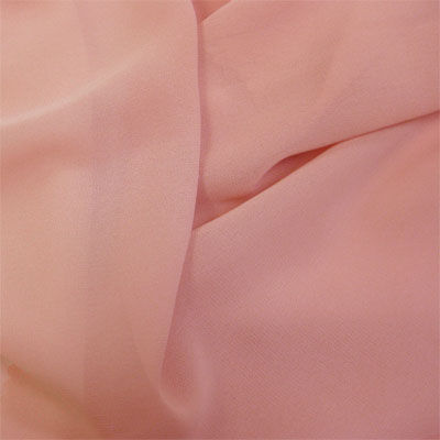 rose tan polyester chiffon