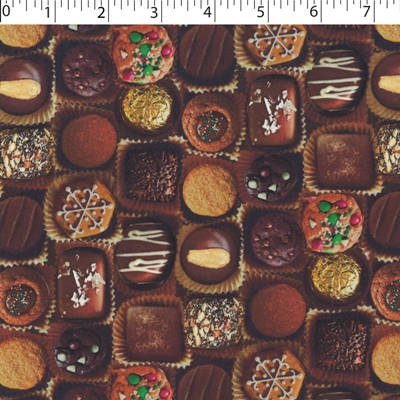 MEDLEY POPLIN PRINTS - CHOCOLATES