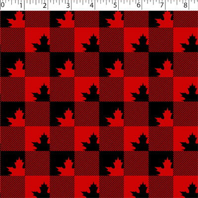 I LOVE CANADA - BUFFALO CHECK LEAF