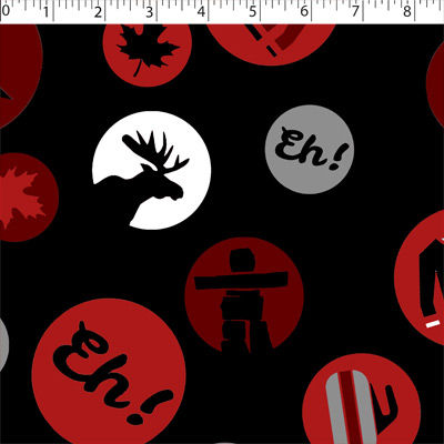 I LOVE CANADA - CANADA DOTS