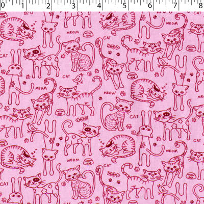 FURRY FRIENDS II - CAT OUTLINES