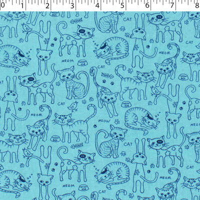 FURRY FRIENDS II - CAT OUTLINES