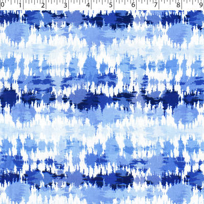 AZULA BLUES - BATIK STRIPE