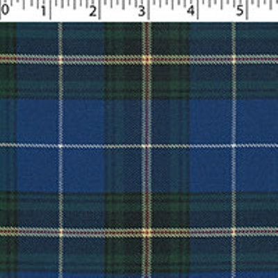 Nova Scotia plaid in medium weight polyester Viscose Yarn Dye Twill weave.