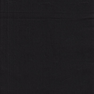 medium weight cotton spandex in black