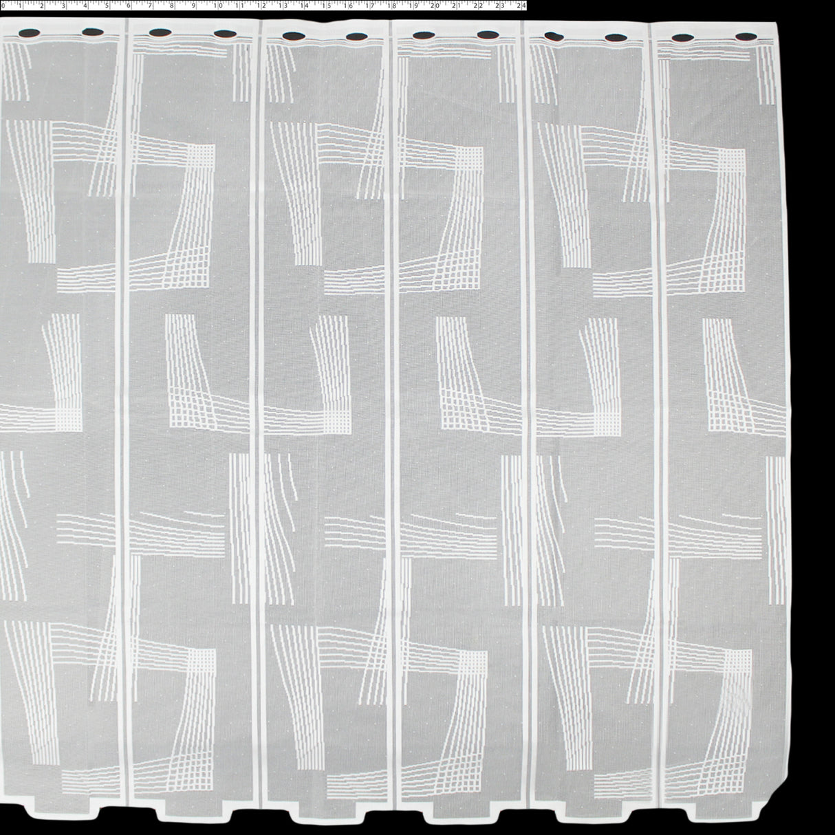 DRAPERY CAFE LACE 36" - CARRE