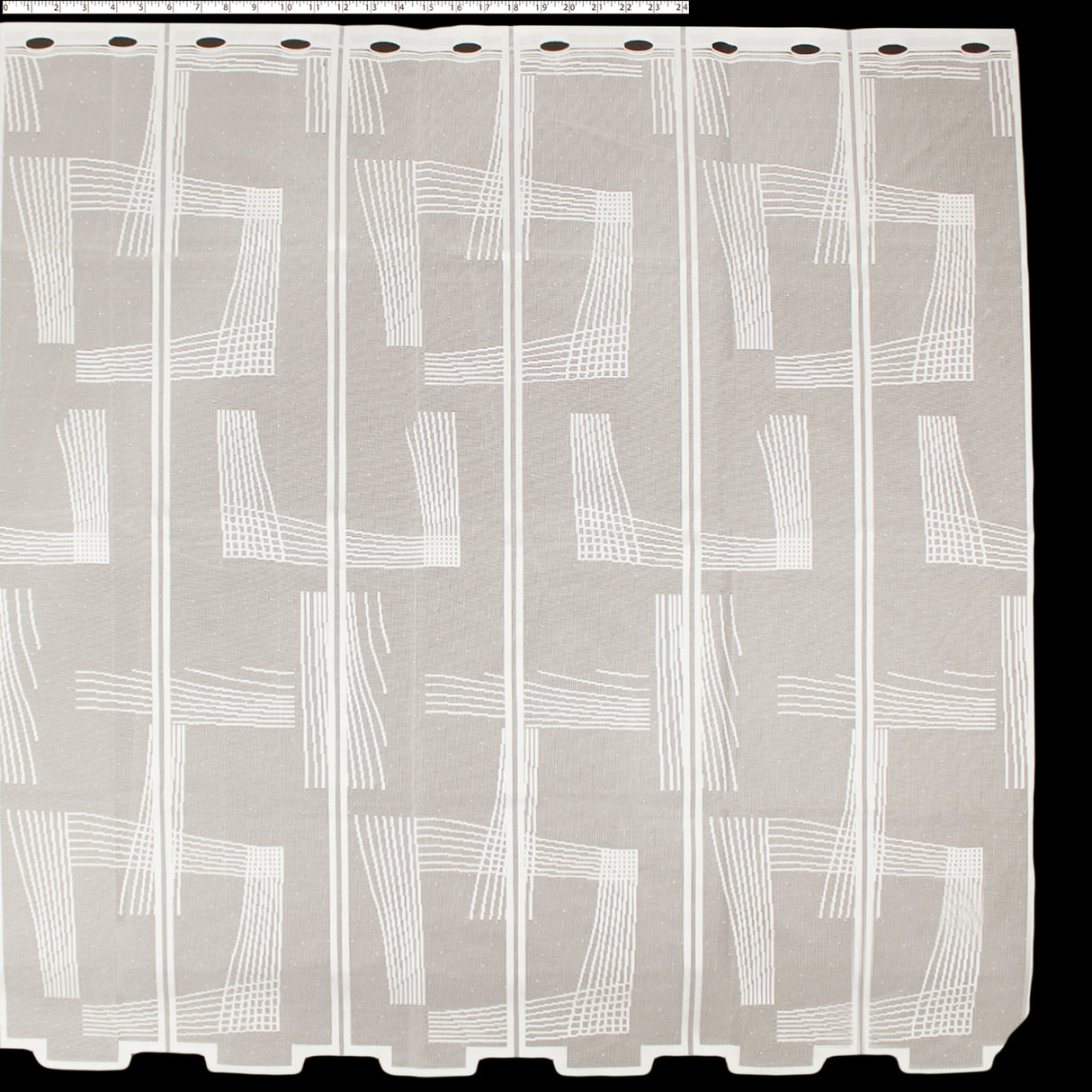 DRAPERY CAFE LACE 36" - CARRE