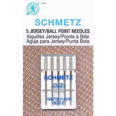 SCHMETZ NEEDLE - BALLPOINT 80/12 (1714)
