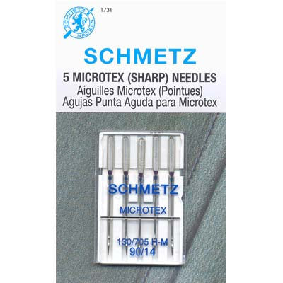 SCHMETZ NEEDLE - MICROTEX 90/14 (1731)