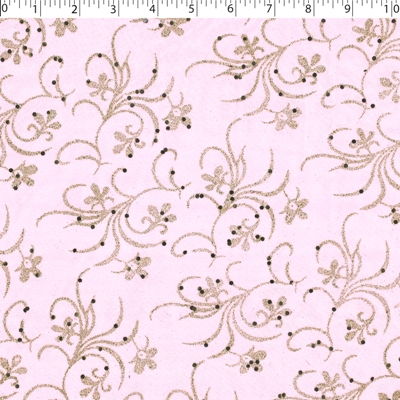 peony pink glitter tulle swirl