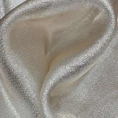 champagne metallic polyester nylon