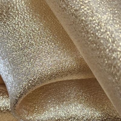 gold metallic polyester nylon