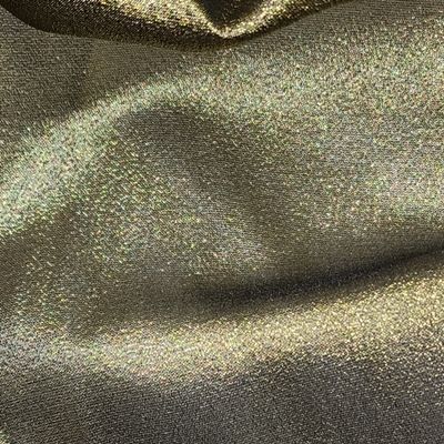 black / gold metallic polyester nylon