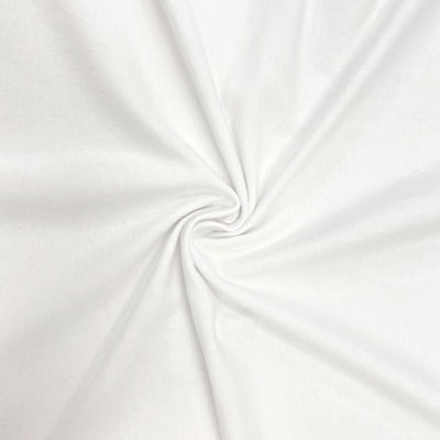 white light weight cotton spandex knit