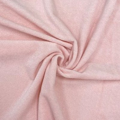 parfait pink wide width terry back chenille