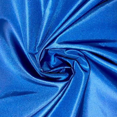 cobalt polyester taffeta
