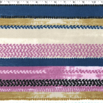 BLANKET CHENILLE PRINTS - STRIPES