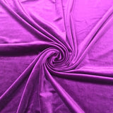 purple vienna stretch velvet