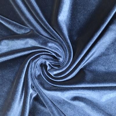 navy vienna stretch velvet