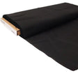 black heavy weight cotton polyester woven sew in interfacing