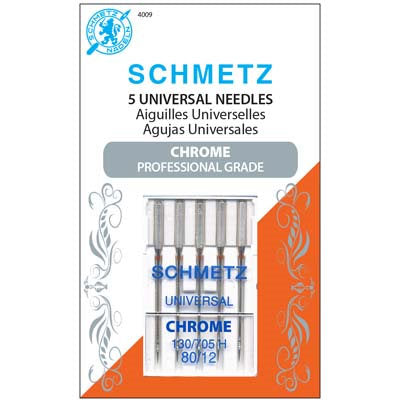 SCHMETZ CHROME - UNIVERSAL 80/12 (4009)