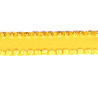 lemon 16mm nylon spandex ruffled elastic