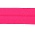 hot pink 25mm nylon spandex folder over elastic