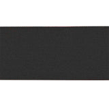 black 38mm nylon spandex polyester waistband elastic