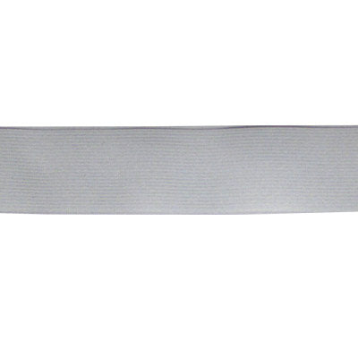 white polyester rubber 38mm light weight knit elastic