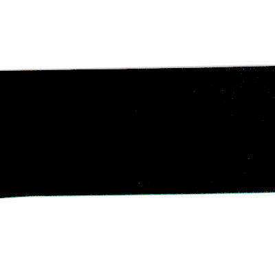 black polyester rubber 76mm light weight knit elastic